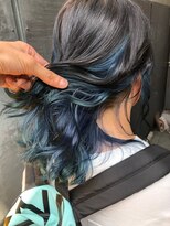 ビヨンドイー(beyond E)&nbsp;エメラルド＆コバルトブルーインナーグラデーション