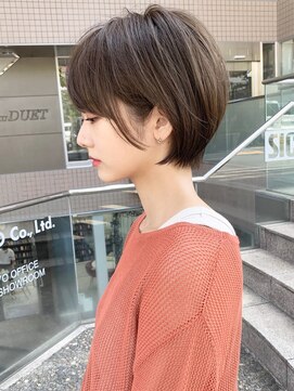 アンド ストーリーズ(&STORIES) 耳掛けショート/大人可愛い/ショートボブ/ハンサムショート/江角