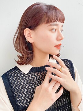 ガーデントウキョウ(GARDEN Tokyo) 【GARDEN荒井夏海】ワイドオン眉が可愛いくびれレイヤーロブ