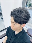 メンズリバースショート