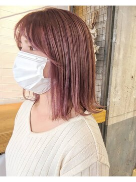 キーン 立川店(keen) 【keen×武田】Pink×Beige highlight