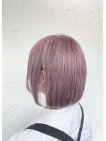 ピチカート(pizzicato) コンパクトボブ ホワイトピンクアッシュ