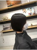 髪質改善ストレート×ボブ