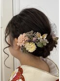 成人式×ヘアセット