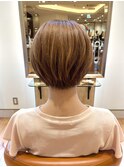 コンパクトショート/襟足キュッと丸みショート/ショートボブ