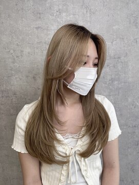 リンクエン(Link enn) 【ザクザクレイヤー】韓国ヘア/ワンホンヘア/トレンド/髪質改善