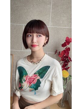 サンド 鹿児島中央(sand) ボブ/黒髪/グレー/韓国ボブ/髪質改善[鹿児島中央駅]