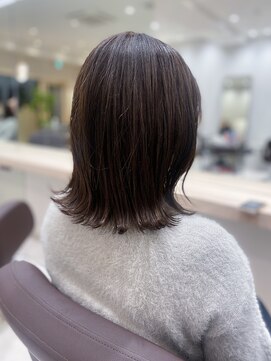 シュク 高円寺(SYUK) SYUK kazu 【高円寺 顔まわりカット 髪質改善 ハイライト 】