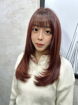 アートマン(artman) 【artman 青井美海】チェリーブラウン髪質改善/ブリーチなし