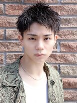 アーリー(Ali'i)&nbsp;ソフトツイストパーマハーフアップバング刈り上げツーブロック