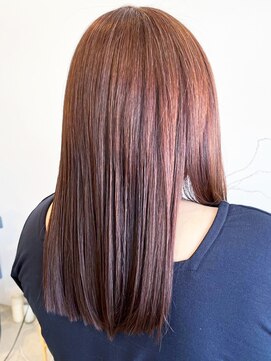 レポヘアー(Repos hair) 20代30代40代大人可愛い髪質改善カラーショコラブラウンリ透明感