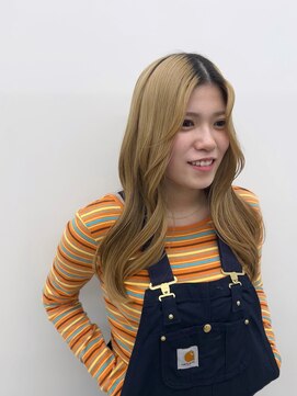 ビーヒアナウ N゜03 金沢駅西店(BE HERE NOW) 【韓国ヘア/レイヤー/顔まわりカット/くびれ巻き】