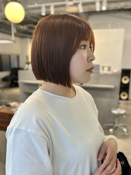 エルメ クラマエ(Elme) ブリーチなしオレンジカラー◎