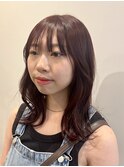 小顔/外ハネボブ/ミディアム/美髪/イメチェン