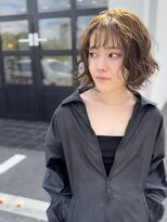 イフ 高崎本店(Ifh)&nbsp;ボブ×オリーブベージュ【高崎】