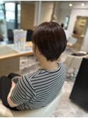 レディース20代30代40代◎卵型丸型似合わせカットショートボブ