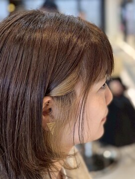 ザビー(THE B) 本八幡×イヤリングカラー×ケアブリーチ