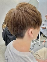 ロミー 本厚木(ROMMY.) 本厚木☆メンズカット☆フェード韓国ブリーチデザイン刈り上げ☆