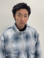 ソーコ 渋谷(SOCO) メンズカットメンズショートスパイキーショートピンパーマ渋谷