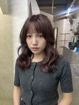 レイ(Lay.)&nbsp;ブリーチなし　ピンクブラウンカラー