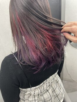 サイ 清澄白河(sigh)の写真/《清澄白河エリア☆髪質改善完全個室サロン》今までにない高彩度なカラーも希望の発色に！