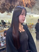 キサイ バズ(kisai BUZZ)&nbsp;kisaiBUZZ＊鈴木映美　ブラウン/ストレート/ロング/髪質改善