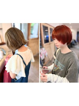 こだわりのカットラインで創るショートヘア。クセや髪質を見極めあなたらしさを活かしたスタイルをご提案