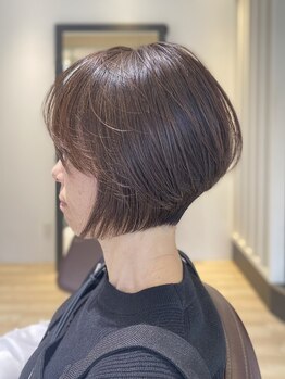 大人女性からの支持◎ツヤのある綺麗な髪で若々しい印象に♪美シルエットカットとセットのクーポンあり＊