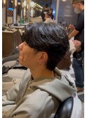【BarBerBROS】毛流れパーマ　ニュアンスパーマ