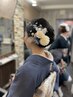 10時以降予約〈電話予約限定〉ヘアセット＋訪問着着付け￥7000※和髪追加料金