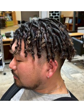 ジェットブラックキューサンロク(JET BLACK 936) ドレットスパイキーアフロ