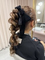 リアン 八幡筋店(lien)&nbsp;編み込みポニー