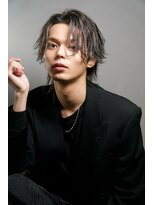 ゴールド 渋谷神南(GOALD)&nbsp;シャドウパーマ　ニュアンスパーマ　センターパート毛流れパーマ