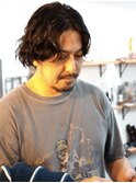 OVER40ツイストスパイラルメンズルーズパーマ