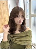 ワンカールで簡単かわいくなれちゃうミディアムレイヤー