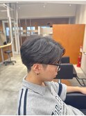 刈り上げセンターパート/波巻きツイストスパイラル/南堀江