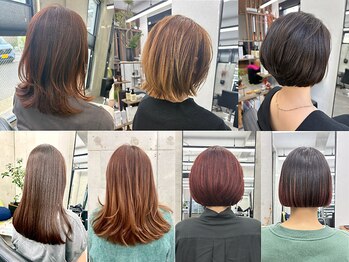 オントエンヘアー(ONTOEN.Hair)の写真/【理論的で丁寧なカット】骨格、なりたい印象、ライフスタイル等から似合わせと再現性をマンツーマンで