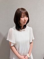 ドーズヘアー(DOUZE HAIR)&nbsp;ハッシュカット×艶ブラウン｜顔まわりレイヤー