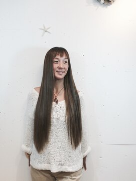 アーディア ヘアーファンデーション(ARDDIA Hair Foundation) 外国人風グラデカラー＋ハイローライト☆サーファーロング