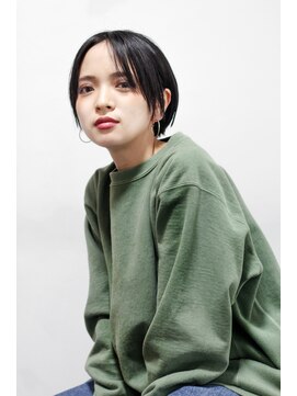 デヴェロペ(Devellope.) 【Devellope.】ミニマムなセンターパートショートボブ