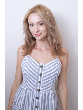 アグラン 梅田本店(a Gland) ラフウェーブ×ブロンド