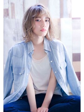 レニーバイエース(LANY by ACE) 【LANY 横浜】 ミディアムレングス×フォギーベージュ