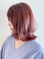 アイティー バイ アルバム 中野店(IT by ALBUM)&nbsp;カシスピンク_オリーブカラーハイライトカラー_ba307842