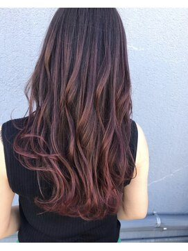 スヴァーゴ ヘアー svago hair 波巻きミックスロング