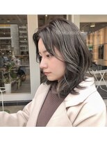 バズ ヘアーメイク(buzz Hair make) 【KANAME】くびれミディ＆オリーブグレージュ