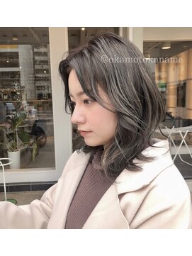 バズ ヘアーメイク(buzz Hair make) 【KANAME】くびれミディ＆オリーブグレージュ