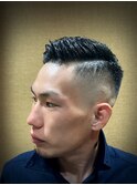 おでこ広い人に似合う