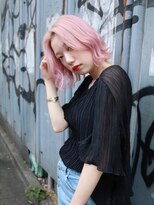 ブゾン(buZon)&nbsp;【buZonブゾン】くびれロブ×ホワイトピンクカラー