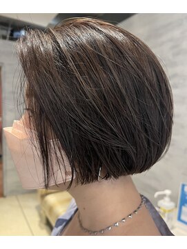 リッシュグランデ(riche GRANDE by CHANDEUR) 脱白髪染め　ハイライト