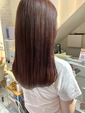 ネオリーブカフ 鶴ヶ峰店(Neolive caff) ピンクブラウン